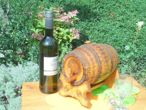 Weinfass mit zapfhahn - mit, (1,5