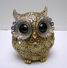 Formano Deko Eule Gold Silber