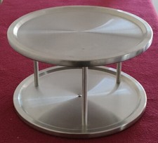  Rostfreier Stahl Regal, Drehbar 