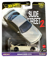 Hot Wheels Nissan 240SX S14 Silvia 4/5 Slide Street 2024 1:64 Modellauto JDM OVP