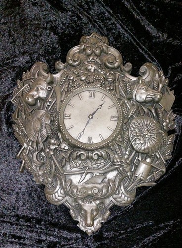 Zinn uhr sehr schön - zinn, uhr,