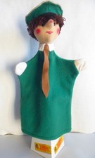 HANDSPIELPUPPE von Fa.  KERSA-KÜNSTLERPUPPE  "POLIZIST"