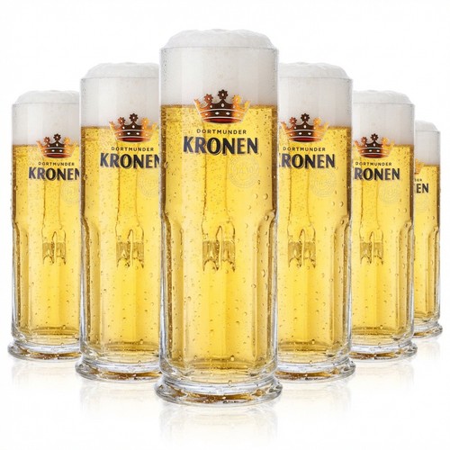 Dortmunder kronen bier - 6x,