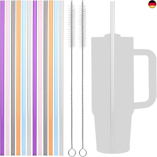 Teilige glitzer strohhalme - teilige,