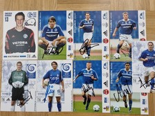 FC SCHALKE  04 ,9  Signierte Karten u.a.Nemec