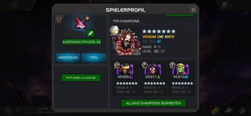 Mcoc mio account - mcoc, 8