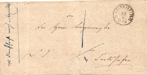Thurn taxis brief von - thurn,