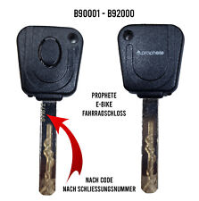 Schlüssel B90001-B92000 E-Bike Fahrradschloss Prophete Elektrofahrrad Pedelec