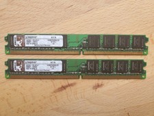 2GB 2x1GB Kingston