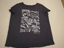 Cecil T-Shirt gr.XXL blau Top 