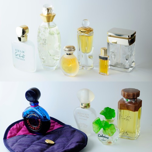 Gebrauchte parfumflakons - gebrauchte,