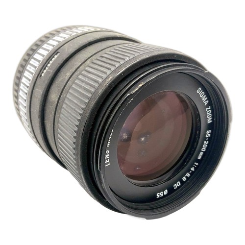 Sigma zoom lens 200mm - sigma,