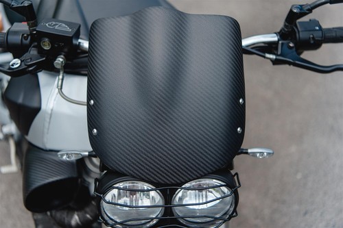 Carbon matt windshield - matt,