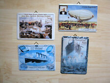 4 nostalgische Blechschilder , verschiedene Motive, maritim, Vintage, Retro