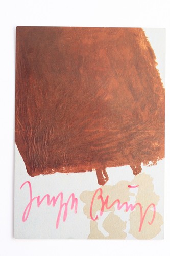 Joseph beuys verlagskarte - :,