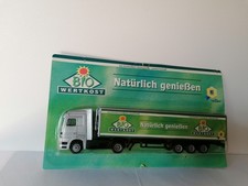 Edeka mini Werbetruck, MB Actros sZ Nordbayern Eigenm. Bio Wertkost 1:87 in OVP
