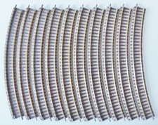 Fleischmann H0 10x 6125 R2 36°, Profigleis R 420 mm, sehr guter Zustand, Nr. 1