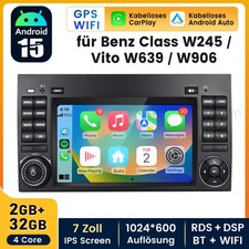 Android 15 Autoradio Mercedes