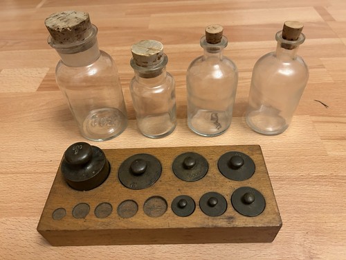 Historische apothekergewichte - historische,