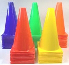 10er Set Markierkegel 23 cm -  Pylone, Pylonen, Hütchen, Kegel