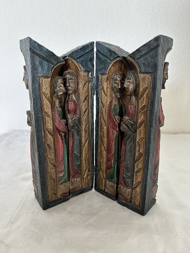 Vintage klappaltar holz - klappaltar,