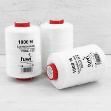 Sacknähgarn 1000m Weiß