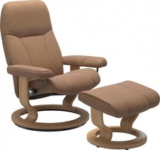Stressless Relaxsessel Consul mit Hocker Gr M