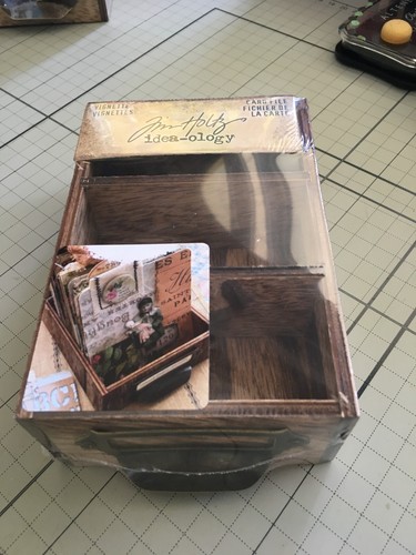 Tim holtz vignette card file - tim,