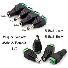 5.5mm x 2.1/2.5mm DC Steckdose