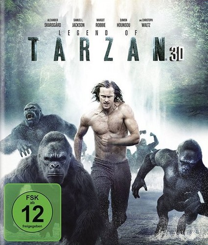 Legend tarzan - (blu-ray, 3d)