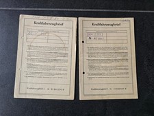 FORD TAUNUS 17M Coupe 33F 1969 1972 Sammlung Konvolut Fahrzeugschein Sammlung 57