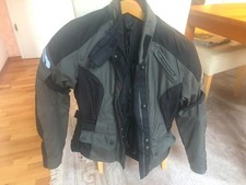 Frauen Motorrad Jacke Wasserdicht Cordura   Schwarz