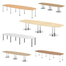 bümö Konferenztisch oval     Besprechungstisch  Meetingtisch 14 Personen Tisch