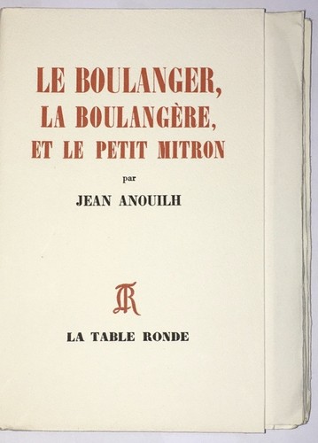 Anouilh jeans der bäcker - anouilh., jeans.