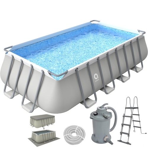 Pool komplettset 549x305x122cm - komplettset,