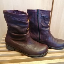 Leder Stiefel/Stiefeletten von