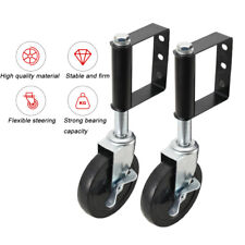 2X Federbelastete Torlaufrolle