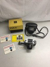  Pentacon DDR Spiegelreflexkamera EXA 1 b mit Tasche und Objektiv