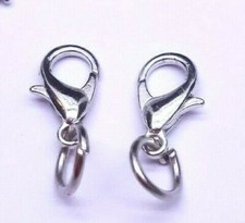 25 kleine Karabinerhaken mit