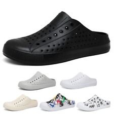 Gartenschuhe Herren Gummi Männer Hausschuhe Damen Pantoletten Badeschuhe Sandal