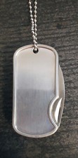 Geldclip Taschenmesser Halskette Edelstahl Geldklammer Money Clip Dog Tag