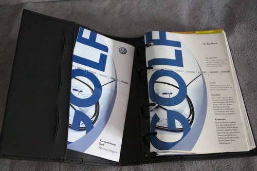 Golf bordmappe - vw,