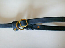 Retrieverleine Fettlederleine