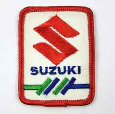 Vintage Suzuki Logo Auto USA Bügelflicken gestickter Aufnäher Patch