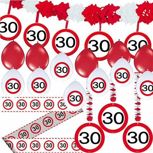 Geburtstag deko set 71 - geburtstag,