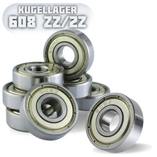Kugellager 608 ZZ/2Z  8x22x7