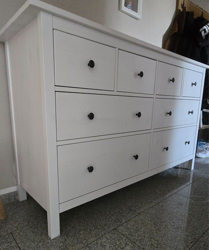Kommode hemnes von - ikea, weiß