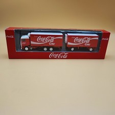 Albedo Volvo F12 Kühlkoffer-Hängerzug Coca-Cola weiße Felgen  1:87 Truck