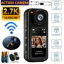 Mini Bodycam Wasserdicht Mini.Überwachungskamera HD 1080p Tragbare Körperkamera