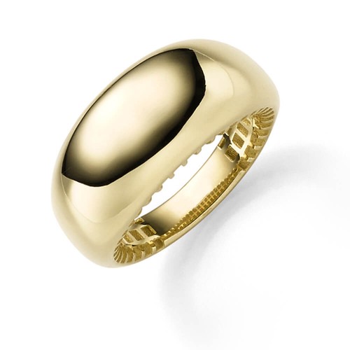 Ring damenring mit wölbung - ring,